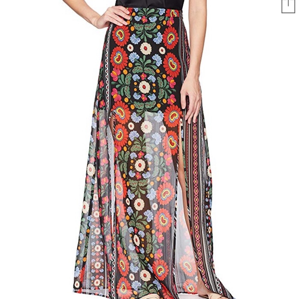 Show Me Your Mumu Mick double slit skirt
